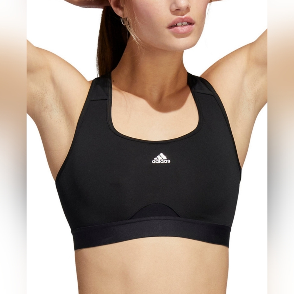 Adidas Women's Racerback-Style Sports Bra Medium (D-DD) NEW